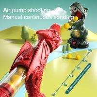 Juguete De Tiro Con Dinosaurio Para Niños Y Niñas Jugando Con Objetivo Móvil Y Pistola De Bombas De Espuma Juego Educativo Para Niños - details 8