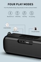 Altavoz Portátil Con Luz LED RGB Y Bluetooth 5.0 EBS-045 Micrófono Integrado Soporte De Tarjeta TF Reproductor De Música Inalámbrico - details 6
