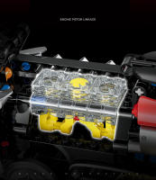 Conjunto De Bloques De Construcción De Motocicleta Técnica 1:8 MOC Para Niños Y Adultos Regalo De Navidad Para Niños Jóvenes Y Adultos - details 8