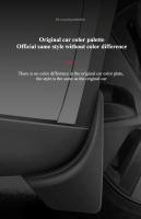 Protector De Barro Para Ruedas De Coche Para Tesla Model 3+ Highland Model Y Guardabarros Antisalpicaduras Delanteros Y Traseros Nuevos Y Mejorados - details 8