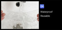 Cinta Adhesiva Doble Cara Nano Impermeable Y Resistente Al Calor Para Decoración De Baño Y Hogar Translúcida Reutilizable En Tamaños De 1M/2M/3M/5M - details 4