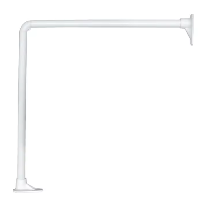 ARTIC Barra De Baño Curva Blanca 80 X 80 Cm - 1
