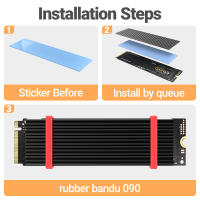 JEYI M.2 SSD Disipador De Calor Aluminio PS5 Radiador Para SSD NVME NGFF M2 2280 PCI-E Con Almohadilla Térmica De Silicona - details 1