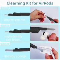 Kit De Limpieza Electrónica Multifuncional 7-en-1 Herramienta Portátil Para Limpieza De Teclado Celular Laptop Auriculares Bluetooth - details 8
