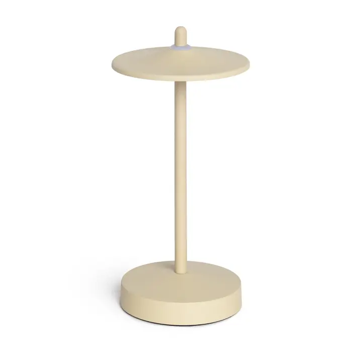 Ledkia Lámpara de Mesa LED Portátil para Exterior Metal con Batería Recargable Milevani Negro - 1