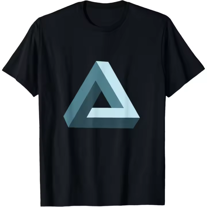 Camiseta de Manga Corta, 100% Algodón, Ropa Unisex para Hombres y Mujeres en 5 Tallas, Camiseta Negra, Cuello redondo con estampado. - 1