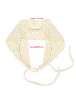 Cinta De Pelo Tejida Con Agujero De Flor Colorida Accesorio Versátil Para El Cabello Lindo Para Niñas Algodón Mezclado Estilo Decorativo - details 2