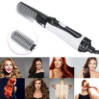 Peine De Secado Y Estilizado Multifuncional Con Aire Caliente Herramienta De Peluquería Rotativa Secador Y Liso En Uno - details 5