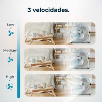 Cecotec Ventilador Industrial EnergySilence 5000 Pro. 120 W, 3 Aspas Metálicas de 20" (51 cm), Motor de Cobre, 3 Velocidades, Inclinación Ajustable, Acabado Cromado - details 0
