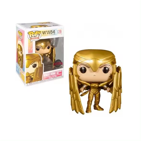 Funko Pop Wonder Woman Golden Armor Shield Special Edition - 1