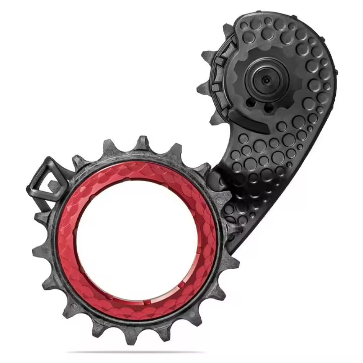 A.B. Jaula Hollowcage Shimano 8100 Carbon Rojo - 1