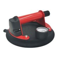 Liftable De Vidrio Y Granito De 8 Pulgadas Con Medidor De Presión Y Mango De Metal Succión De Vácuo De Alta Resistencia Para Mano Manual - details 12