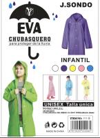 J.S ONDO CHUBASQUERO Impermeable, 1PAQUETE 12 Piezas Reutilizable Chubasquero INFANTIL Ligero Poncho O CHUBASQUERO CON BOTON de Lluvia Unisex Chubasquero  Impermeable con Gorra - details 0