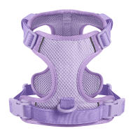 Harnés De Malla De Nylon Para Perros Medianos Y Grandes Transpirable Con Reflejos Correa De Pecho Para Perros Franceses Bulldog - details 2