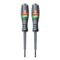 Linterna Multifuncional Portátil Para Pruebas De Voltaje Y Electricidad DISEÑO DE PISTOLAS Lápiz De Prueba De Cero Línea Detector De Energía Voltímetro Herramienta De Destornillador De Acero Cromo-vanadio - details 0