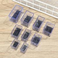 Juego De 4 Pads De Silicona Transparentes Para Patas De Mesa Y Sillas Cubiertas Con PVC Capa Inferior Redonda Protector De Piso Para Muebles Antideslizantes - details 7