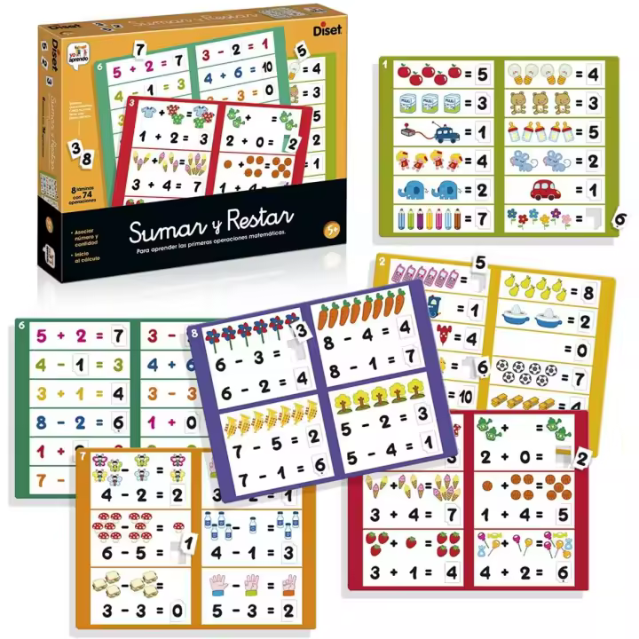 Diset - Sumar y restar. Para aprender las primeras operaciones matemáticas - 1