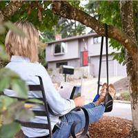 Silla De Pie De Viaje Portátil Hamaca Para Oficina Hogar Exterior Muebles Cómodos Soporte De Pies Para Adultos Tamaño Single-person - details 3
