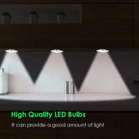 Lámpara De Pared LED Con Sensor De Movimiento Luz Nocturna Para Armario Escalera Dormitorio Corredor Decoración Interior Sin Cable - details 8