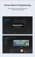 Teclado Mecánico AULA F87 Con 3 Modos De Conexión (2.4G/USB/Bluetooth) Teclado De Juego RGB Con Hotswap Y Gaskets 87 Teclas - details 17