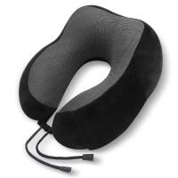 Almohada De Viaje U Forma De Memoria De Algodón Magnética Para Cuello Y Espalda Con Motivos De Coches Y Aviones - details 2