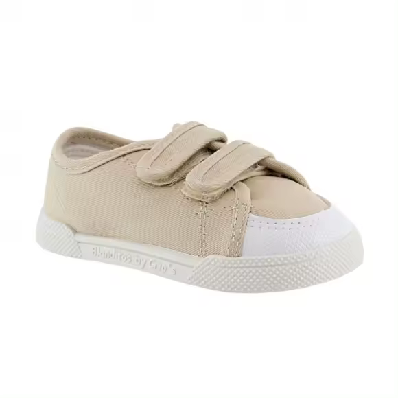 Zapatillas barefoot de lona Blanditos Coco Beige Blanditos ICRI25E85 - 1