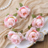 10/20/50Pcs Cabezas De Rosas Artificiales 4CM Flores Falsas Para Decoración De Hogar Boda DIY Guirnalda Regalo Accesorios - details 8