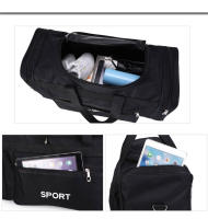 -bolsa deportiva de gran capacidad para hombre, bolso de hombro multifunción para entrenamiento de viaje, Yoga y gimnasio al aire libre - details 3