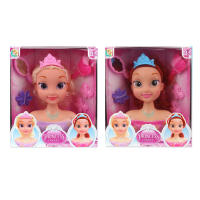 Amatoys - Busto crea tu propio estilo de peinados, Muñecas sin mecanismo, ideal para crear tus propios diseños y estilos de peinados - details 2