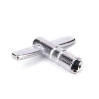Llave De Ajuste De Cuero De Batería De Metal Silvery 3 Piezas 1/5" Herramienta De Llave De Agujero Diametro 5x5mm Para Batería De Snare - details 1