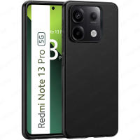 Funda + Protector Cristal Templado Opcional Para XIAOMI REDMI NOTE 13 PRO 5G Carcasa Forro Protector, Gel TPU Silicona Suave Flexible Mate, Color Negro, Ajuste Perfecto, Acceso Conectores Carga Auriculares, Meloenvias mle18 - details 1