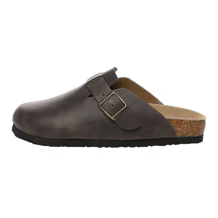 Sandalias estilo zueco australianas de cuero para mujer, cómodas y modernas - Pintail - 1