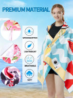 Toalla De Playa Grande Microfibra Toalla Rápida Para Secado Nube Toalla De Piscina Para Adultos Viajeros S10 Material De Tela De Microfibra - details 7