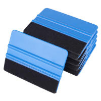 1/10Pcs Limpia Ventanas De Coche Con Fibra De Carbono Vinilo 10x7cm Deshielo Limpiador Con Herramienta De Limpieza Y Secado De Vidrio Plástico - details 6