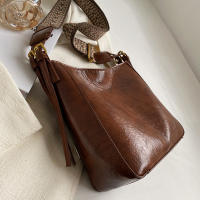 Bolso De Hombro Para Mujer Gran Capacidad Estilo Casual Para Trabajo Y Escuela Color Sólido Cierre De Cremallera Material PU - details 14