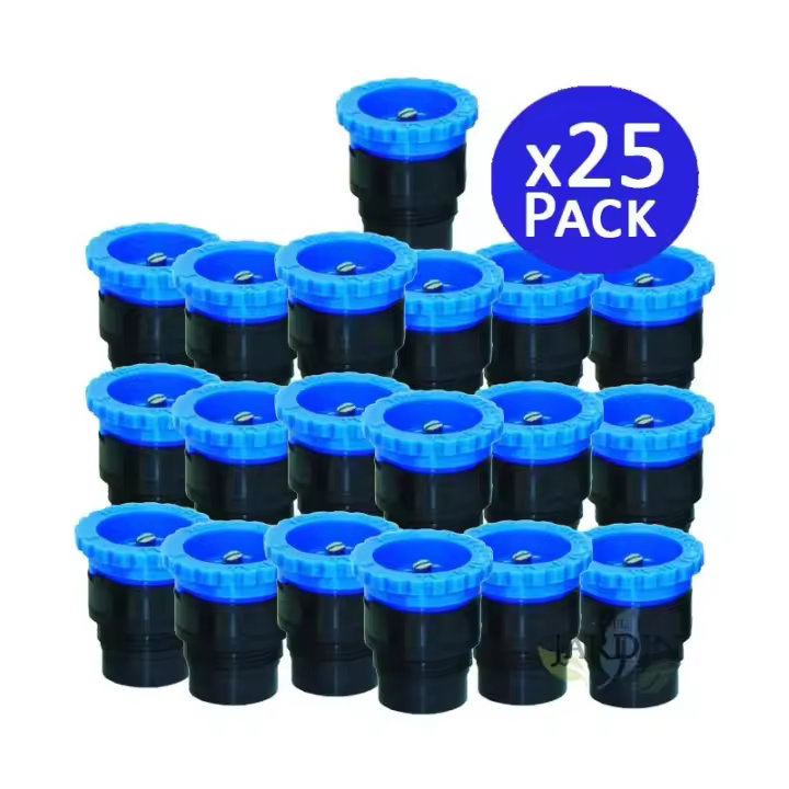 TORO Pack 25 Tobera para difusores de riego Toro T-VAN10 | Alcance 3 m | Boquilla Rosca Macho | Angulo Ajustable - 1