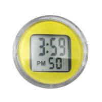 Reloj Digital Pequeño Y Resistente Al Agua Para Motocicleta Reloj De Pulsera Estilo Adhesivo Decorativo Para Coches Accesorios De Interiores - details 9