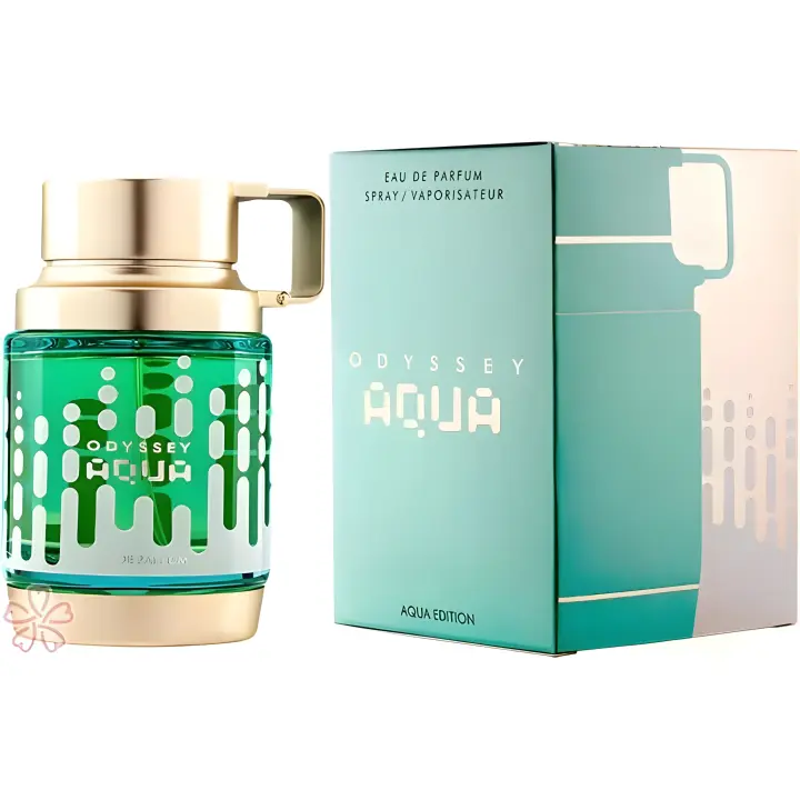 Armaf Odyssey Aqua Perfume de Lujo para Hombre 100ml | Fragancia Masculina Fresca y Amaderada | Larga Duración | Ideal para Uso Diario o Regalo | Eau de Parfum Original | Aroma Moderno y Elegante | Diseño Exclusivo de Botella,Perfume con Proyección - 1