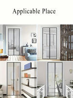 Nueva Cortina De Puerta Magnética Sin Perforar Para El Verano Insecto Repelente Malla Ventilación Automática Cierre De Pestaña Para Ventanas Y Puertas Del Hogar - details 7