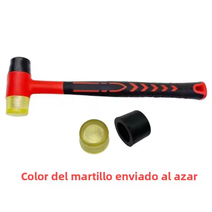 Martillo De Goma Doble Cara Para Joyería Herramienta Multifuncional De Oro Y Plata Martillo Suave Herramienta Manual - 1