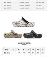 Sandalias De Verano Para Hombres Cómodas Y Ligeras Zapatillas De Jardín Antideslizantes Suela Suave Sandalias De Plataforma Medio Tacón Estilo Casual - details 5