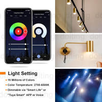 Bombilla LED Inteligente WiFi GU10 5W RGB Regulable Compatible Con Alexa Y Google Home Spotlights Para Iluminación De Hogar 110V-220V - details 2