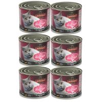 Pack 6X200 Gr - Leonardo Lata Rico en Aves de Corral para Gatos - details 0