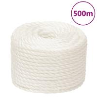 vidaXL Cuerda de trabajo polipropileno blanco 12 mm 500 m - details 0