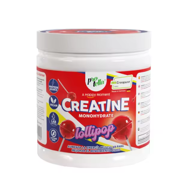 Protella Creatine Monohydrate Creapure (Con sabores) - 300 gr - 1