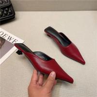 Zapatillas De Mujer Con Punta Puntiaguda Y Tacón Bajo Elegantes Y Modernas Para Exterior Con Plataforma Y Cierre Rápido - details 1