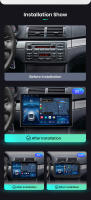 Junsun-reproductor Multimedia X7 MAX para coche Radio con Android CarPlay inalámbrico voz IA 2K 13.1 pulgadas para BMW E46 M3 318/320/325/330/335 - details 5