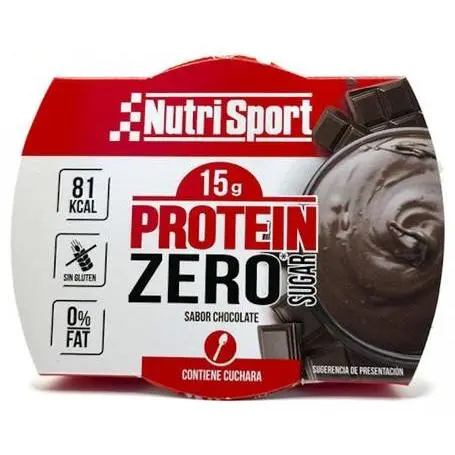 Nutrisport Protein Zero Sugar Pudding Chocolate 135G - 1