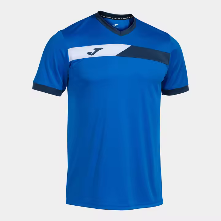 Camiseta M/C Tenis o Pádel Hombre Joma Court 103212 Royal Marino 703 Ligera - 1