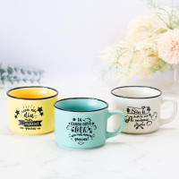 Pack de 6 a 30 unidades de Tazas originales Vintage, Con frase especial de dedicatoria, 3 modelos diferentes, Detalles de comunión para los invitados, Detalles para bodas invitados, Recuerdos Bautizo, Regalantes.com - details 1